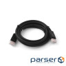 Кабель HP DisplayPort-DisplayPort v1.2, 3м Black (DHC-DP01-3M)