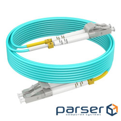 Патчкорд LC/UPC-LC/UPC MM (G50-OM3) 2м Duplex, Slim,2.0мм (UPC-2LCLC(MM)D(LW)S)