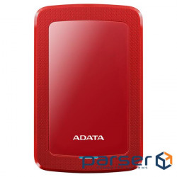 Портативний жорсткий диск ADATA HV300 2TB USB3.1 Red (AHV300-2TU31-CRD)