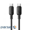 Кабель Baseus Foamed Silicone Fast Charging Data Type-C to Type-C 100W (2m) black (E0426704)