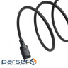 Кабель Baseus Foamed Silicone Fast Charging Data Type-C to Type-C 100W (2m) black (E0426704)
