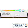 Модуль пам'яті KINGSTON FURY Beast RGB EXPO White DDR5 6400MHz 32GB (KF564C32BWEA-32)