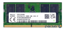 Модуль пам"яті SO-DIMM DDR5 32GB 5600 Hynix C46 (HMCG88AGBSA095N)