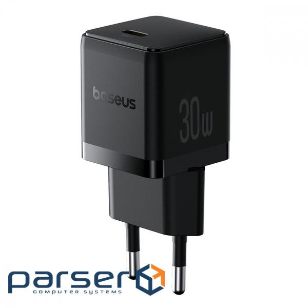 Wall Charger Baseus Palm Fast Charger Type-C 30W (With Cable Type-C to Type-C 60W (P10111605113-01)