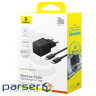 Wall Charger Baseus Palm Fast Charger Type-C 30W (With Cable Type-C to Type-C 60W (P10111605113-01)