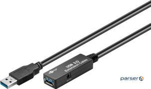 USB3.0 AM / F 5.0m Extension Cable Device (75.09.5727-25)