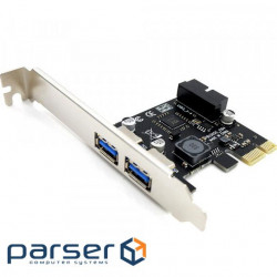Контролер PCIe to 2xUSB3.0 (B00156)