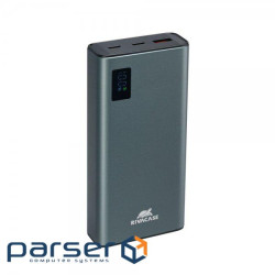 Портативний зарядний пристрій Rivacase, 20000 mA, RIVAPOWER VA1022 (Grey) Rivacase, 20000 mA, RIVAPOWER VA1022 (Grey)