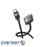 Кабель живлення USB-C to Magsafe 3 1.0m black HOCO (6942007642088)