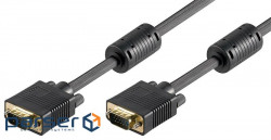 Кабель VGA to VGA HD15 M/ M 15.0m, D=8.0mm Ferrite AWG28 3C+9 Gold (78.01.4461-20)