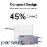 Зарядний пристрій Ugreen 3xUSB 100W (2xUSB-C+USB-A) Gan Nexode Pro X757 (25874)