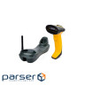 Сканер штрих коду UKRMARK EV-W2503 2D, 433MHz, USB, IP64, stand, black/yellow (900769)