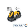 Сканер штрих коду UKRMARK EV-W2503 2D, 433MHz, USB, IP64, stand, black/yellow (900769)