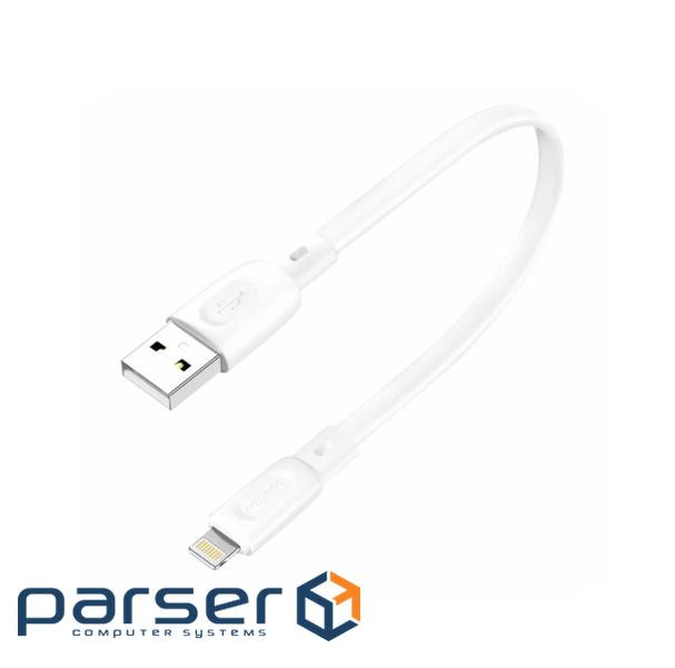 Кабель Foneng X107 USB - Lightning (M/M), 2.4 A, 0.25 м , White (X107-CA-IP)