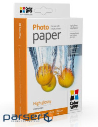 Фотопапір ColorWay 10x15 260г glossy 100с (PG2601004R)
