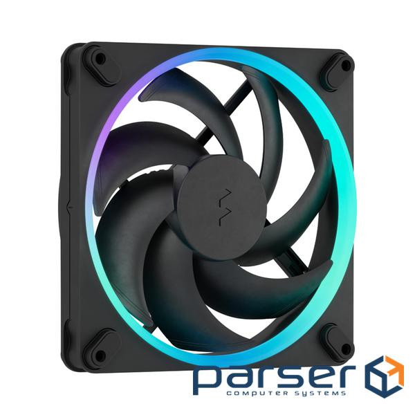 Вентилятор для корпусу 140 мм,чорний, ARGB PWM, Zero-RPM capability, Momentum 14 RGB (FD-F-MR1-1401)