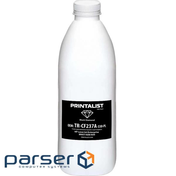 Тонер HP LJ Enterprise M607 / 608/609, 330г Black Printalist (TR-CF237A-330-PL)