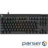 LOGITECH G PRO X TKL RAPID Gaming Keyboard - BLACK - US INT"L - USB - N/A - EMEA28i-935 (920-013233)