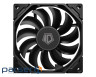 Вентилятор ID-Cooling TF-9215-K, 92x92x15мм, 4-pin, чорний 