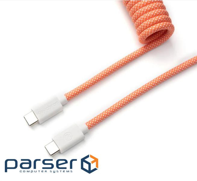 Кабель USB-A/USB-C > USB-C заряджання/синхронізації Keychron, 1.36м, Type-C, Coi (CAB14 KEYCHRON)