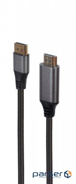 Кабель CABLEXPERT DisplayPort - HDMI 1.8м Black (CC-DP-HDMI-4K-6)