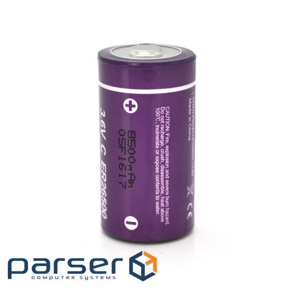 Батарейка ER26500, 8500 mAh, PKCELL, 1 шт , 3.6V, Li-ion, OEM