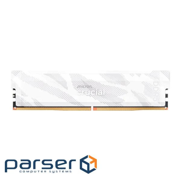 Crucial Pro OC 16GB DDR5-6400 CL32 UDIMM White (CP16G64C32U5W)