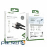 Кабель ACEFAST C2-02 USB to iP 2.4A, 1.2m, silicone, zinc connectors, Black (AFC2-02B)