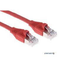 Патчкорд MOLEX RJ45, 568B, F / UTP, Stranded, PowerCat 6, LS0H 2m, Червоний (PCD-04003-0C)