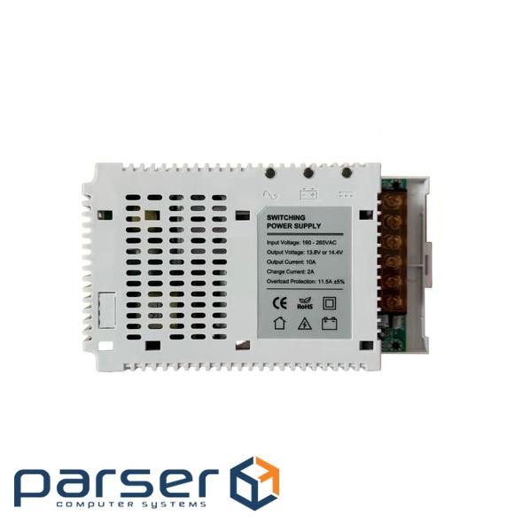 ДБЖ без боксу 12V / 10A EuroPower EP-UPS-1210HCU, під акб LiFePO4 / GEL / AGM -12V / 17А, струм заря