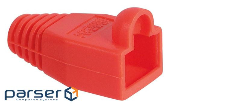 Ковпачок FreeEnd-RJ45 UTP5e (ковпачок),ізолюючий з вушком,червоний (62.09.8212-1) (62.09.8212-1)