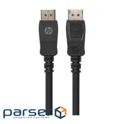 Кабель HP DisplayPort-DisplayPort v1.2, 2м Black (DHC-DP01-2M)