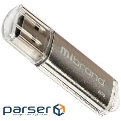 Флешка MIBRAND Cougar 8GB Silver (MI2.0/CU8P1S)