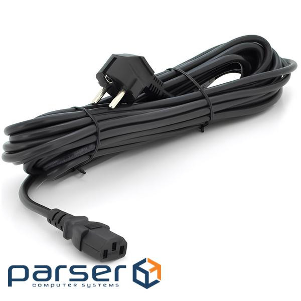 Кабель живлення Ritar PC-186 CEE7/17-C13, 10.0m, 0.75mm, 3 pin (євровилка) ), (PC-186 CEE7/17-C13-10,0)