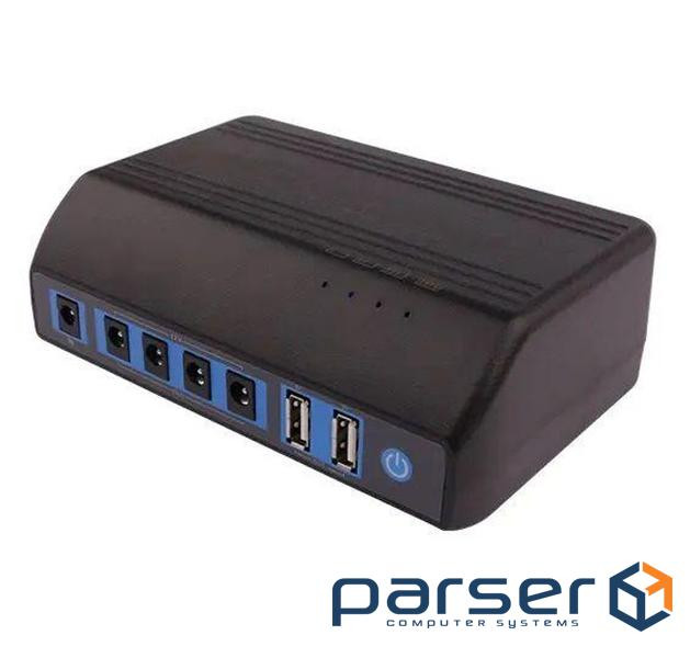 Джерело безперебійного живлення для роутера WGP WGP512A, Black, 31200 mAh (115.44Wh), 4xDC (12V/1A),