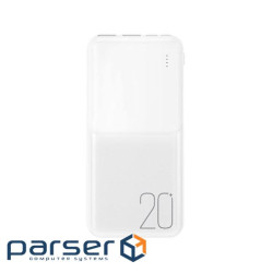 PowerBank XO-PR251 20000mAh Lighted Mobile Power, Input:5V / 2.4A(Type-C,MicroUSB),Outp (XO-PR252 W)