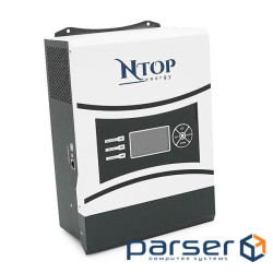Гібридний інвертор NTOP NTP1000-12, 1000W, 12V, струм заряду 0-70A, 160-275V, MPPT-контро (NTP1000W)