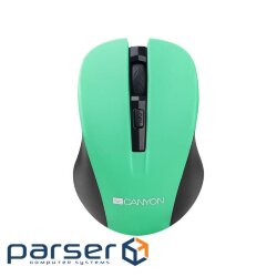 Mouse Canyon CNE-CMSW1GR Wireless Black/Green