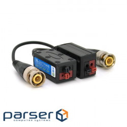 Passive video transceiver HD-CVI/TVI/AHD, 1080P - 3/4/5MP, 250 meters, clip-on 