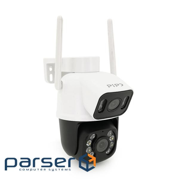 4+2Мп Wi-Fi / LAN відеокамера з двома об&apos,єктивами SD / карта PP-IPC35D4MP25 PTZ 2.8mm (YT33618) PP-IPC35D4MP25 PTZ 2.8mm (YT33618)