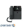 Телефон IP Fanvil V62G-Black 2xGE LAN, 12 SIP ліній, 21 DSS клавіш, VPN, SW Linux, PoE, 2.8" ко