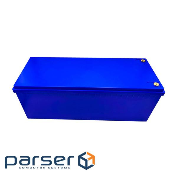 Корпус для акумуляторної батареї NP12v300ah, розмір зовнішній - 640х245х220 мм, внутрішній - 588х225 225