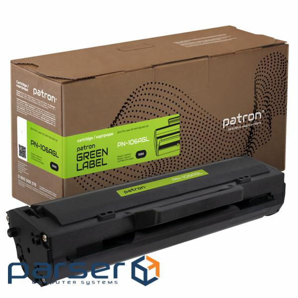 Картридж Patron HP W1106A GREEN Label (PN-106AGL)