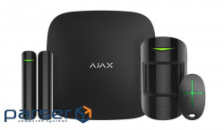 Комплект охоронної сигналізації Ajax StarterKit2 black (000023479)