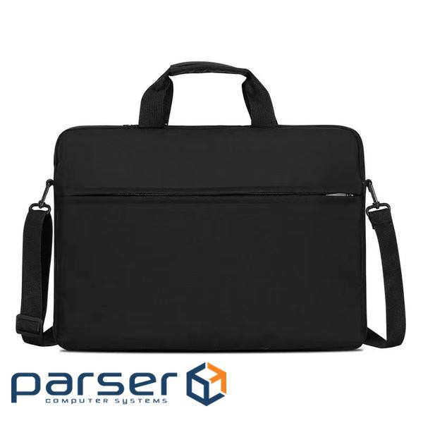 Сумка для ноутбука Merlion 14'' Stripe, з плечовим ремнем , Black (YT-MR15StrBk Black)