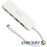 Концентратор J5create USB-C to 2xUSB-A + 2xUSB-C 3.2 10Gbps white (JCH342EW-N)