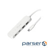 Концентратор J5create USB-C to 2xUSB-A + 2xUSB-C 3.2 10Gbps white (JCH342EW-N)