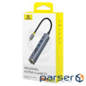 USB-хаб Baseus UltraJoy Series 7-Port HUB AIR Space Grey (Type-C to HDMI4K@60Hz*1+ (B00052803811-02)