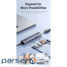 USB-хаб Baseus UltraJoy Series 7-Port HUB AIR Space Grey (Type-C to HDMI4K@60Hz*1+ (B00052803811-02)