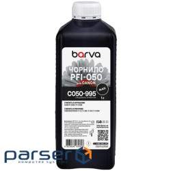 Чорнило Barva Canon PFI-050 Special, 1 л, Black pigmented (C050-995)